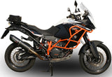 Tubo De Escape Con Homologación Acústica Furore Aluminio Negro - Gpr Compatible Con Ktm 1190 Adventure (2013-2016)