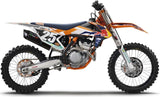 Tubo De Escape Con Homologación Acústica Furore Aluminio Negro - Gpr Compatible Con Ktm 250 Exc-F (2003-2006)