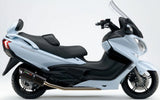 Sistema De Escape Completo Con Catalizador Y Homologación Acústica Furore Aluminio Negro - Gpr Compatible Con Suzuki An 650 Burgman (2013-2016)
