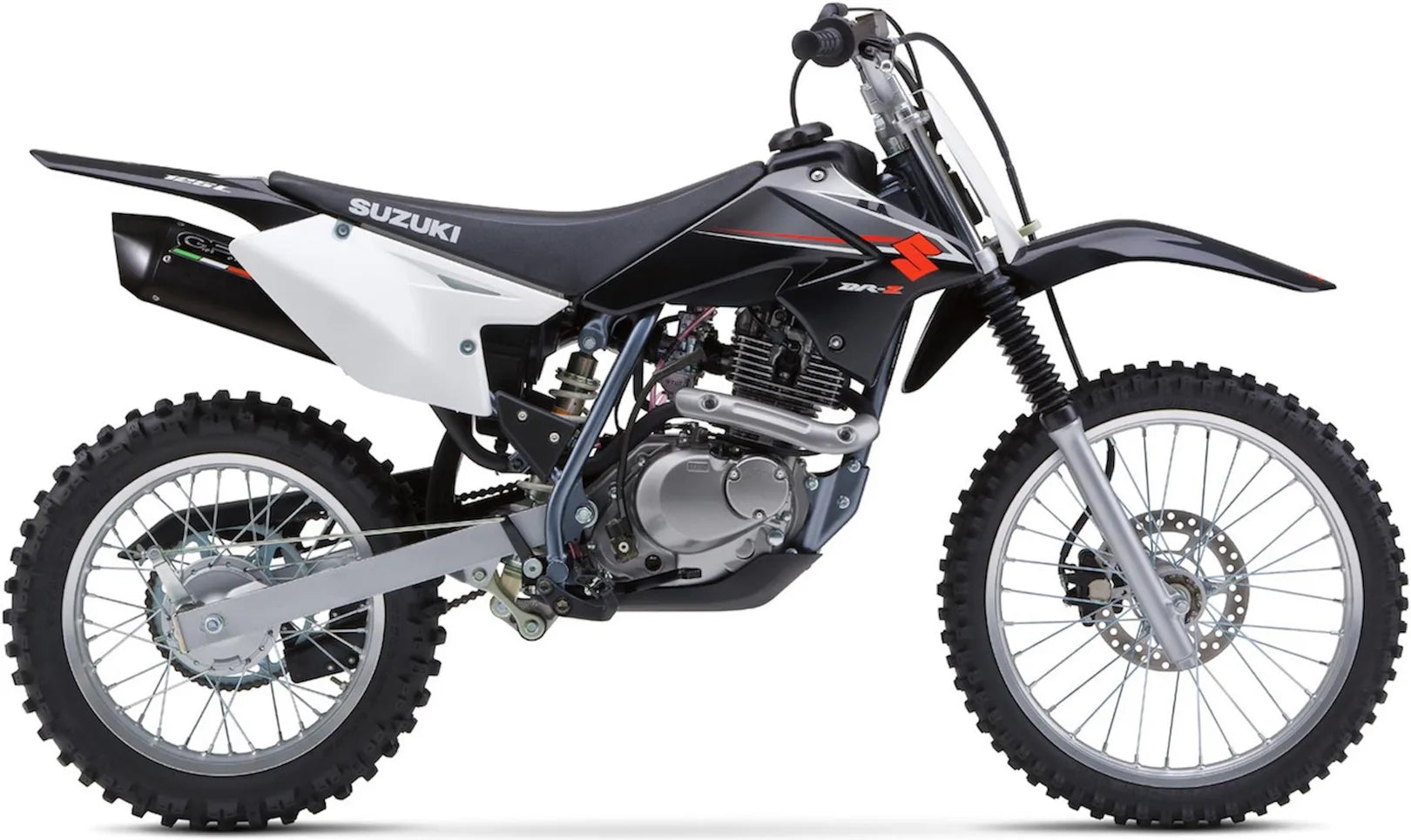 Tubo De Escape Con Homologación Acústica Furore Aluminio Negro - Gpr Compatible Con Suzuki Dr 125 - Sm (2008-2015)