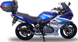 Tubo De Escape Con Homologación Acústica Furore Aluminio Negro - Gpr Compatible Con Suzuki Gs 500 E - F (1989-2007)