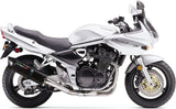 Tubo De Escape Con Homologación Acústica Furore Aluminio Negro - Gpr Compatible Con Suzuki Gsf 1200 Bandit - S (2005-2006)