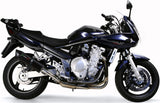 Tubo De Escape Con Homologación Acústica Furore Aluminio Negro - Gpr Compatible Con Suzuki Gsf 1250 Bandit - S (2007-2012)