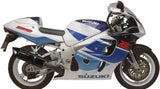 Tubo De Escape Con Homologación Acústica Furore Aluminio Negro - Gpr Compatible Con Suzuki Gsx-R 600 Srad (1996-2000)