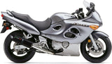Tubo De Escape Con Homologación Acústica Furore Aluminio Negro - Gpr Compatible Con Suzuki Gsx 600 F (1998-2005)