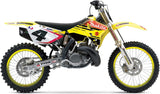 Sistema De Escape Completo Sin Catalizador Y Con Homologación Acústica Furore Aluminio Negro - Gpr Compatible Con Suzuki Rmz 250 (2004-2006)
