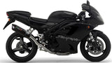 Tubo De Escape Con Homologación Acústica Furore Aluminio Negro - Gpr Compatible Con Triumph Daytona 955 Anniversary (2002-2003)