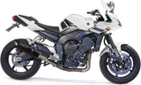 Tubo De Escape Con Homologación Acústica Furore Aluminio Negro - Gpr Compatible Con Yamaha Fz-1 - Fazer 1000 (2006-2014)