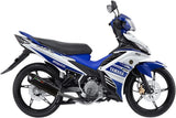 Sistema De Escape Completo Sin Catalizador Y Con Homologación Acústica Furore Aluminio Negro - Gpr Compatible Con Yamaha Jupiter 135 (2005-2012)