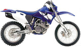 Sistema De Escape Completo Sin Catalizador Y Con Homologación Acústica Furore Aluminio Negro - Gpr Compatible Con Yamaha Wr 400 F (1998-2000)
