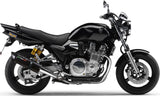 Tubo De Escape Con Homologación Acústica Furore Aluminio Negro - Gpr Compatible Con Yamaha Xjr 1300 (2007-2017)