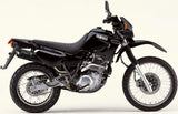 Tubo De Escape Con Homologación Acústica Furore Aluminio Negro - Gpr Compatible Con Yamaha Xt 600 - E - K (1985-2002)