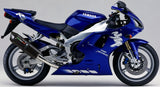 Tubo De Escape Con Homologación Acústica Furore Aluminio Negro - Gpr Compatible Con Yamaha Yzf 1000 R1 (1998-2001)