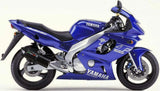 Tubo De Escape Con Homologación Acústica Furore Aluminio Negro - Gpr Compatible Con Yamaha Yzf 600 R Thundercat (1996-2003)