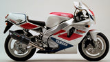 Exhaust Tip With Noise Certification Furore Aluminium Black - Gpr Compatible With Yamaha Yzf 750 (1993-1998)