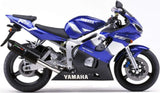 Tubo De Escape Con Homologación Acústica Furore Aluminio Negro - Gpr Compatible Con Yamaha Yzf-R6 (1999-2002)