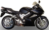 Escape Doble Con Homologación Acústica Furore Aluminio Negro - Gpr Compatible Con Honda Vfr 800 V-Tec (2002-2013)