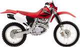 Tubo De Escape Con Homologación Acústica Furore Aluminio Negro - Gpr Compatible Con Honda Xr 400 R (1992-2005)