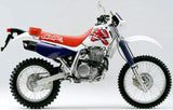 Tubo De Escape Con Homologación Acústica Furore Aluminio Negro - Gpr Compatible Con Honda Xr 600 R (1991-1999)
