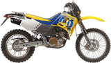 Tubo De Escape Con Homologación Acústica Furore Aluminio Negro - Gpr Compatible Con Husqvarna Te 410 E - Sms (2000-2004)