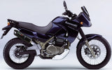 Tubo De Escape Con Homologación Acústica Furore Aluminio Negro - Gpr Compatible Con Kawasaki Kle 500 (1991-2007)