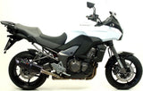 Exhaust Tip With Noise Certification Furore Aluminium Black - Gpr Compatible With Kawasaki Versys 1000 Ie (2011-2013)