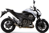 Tubo De Escape Con Homologación Acústica Furore Aluminio Negro - Gpr Compatible Con Kawasaki Z 800 (2013-2016)