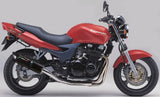 Tubo De Escape Con Homologación Acústica Furore Aluminio Negro - Gpr Compatible Con Kawasaki Zr 7 - S (1999-2004)