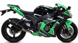 Tubo De Escape Con Homologación Acústica Furore Aluminio Negro - Gpr Compatible Con Kawasaki Zx-10R (2010-2015)