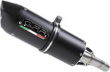 Exhaust Tip Without Sound Certification Furore Aluminium Black - Gpr Compatible With Yamaha Yzf-R6 (2017-2021)