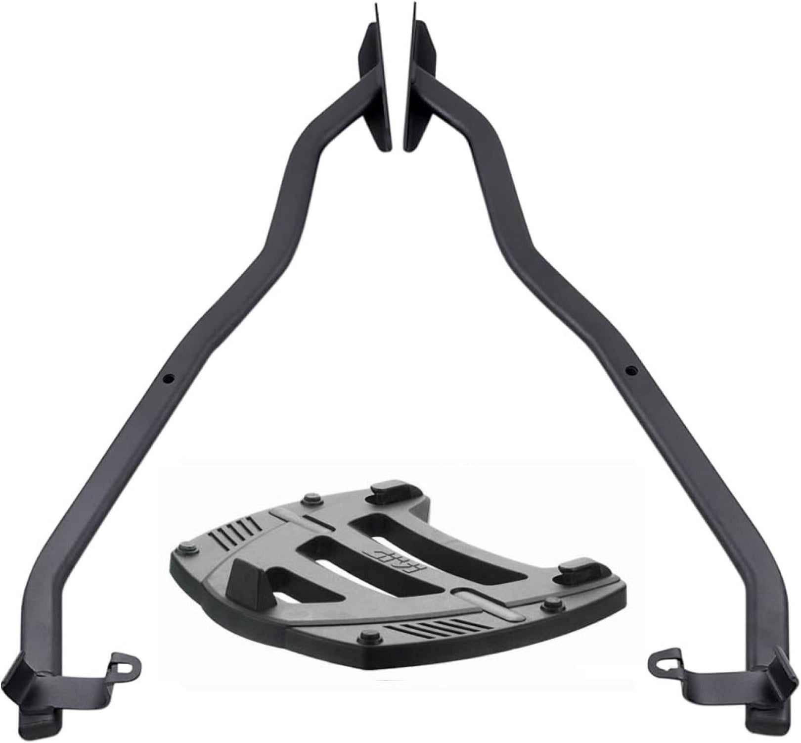 Monokey Cam-Side Trekker Outback Evo Smart Black Aluminium Side Cases + Locks - 84 Lt Trekker Outback Evo Smart Aluminium - Givi Compatible With Moto Morini X-Cape 649 (2021-2024)