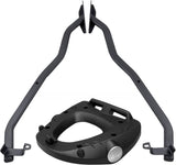 Monolock Vision Black Tech Top Case - 34 Lt Vision Technopolymer - Givi Compatible With Aprilia Shiver 900 Abs (2010-2020)