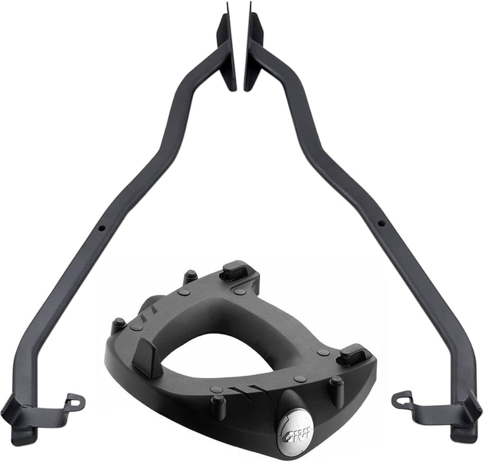 Monokey Black Top Case - 33 Lt Nylon - Givi Compatible With Moto Morini Seiemmezzo Scr 650 (2022-2024)