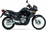Tubo De Escape Con Homologación Acústica Ghisa Acero Negro - Gpr Compatible Con Honda Transalp Xl 650 V (2000-2006)