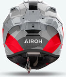 Casco Integral Para Moto Airoh Gp800 - Gp8C55 Hpc Carbon Rojo Gloss Competition Talla Xl