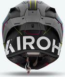Casco Integral Para Moto Airoh Gp800 - Gp8Mu54 Hpc Carbon Multicolor Mate Must Talla S
