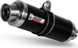 Tubo De Escape Con Catalizador Y Homologación Acústica Gp Carbono - Mivv Compatible Con Aprilia Rsv4 (2009-2016)