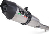 Exhaust Tip Without Sound Certification Gpe Anniversary Titanium - Gpr Compatible With Suzuki Gsx-R 1000 - R (2021-2023)