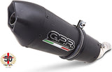 Exhaust Tip With Noise Certification Gpe Anniversary Black Titanium - Gpr Compatible With Bmw R 1200 Lc (2015-2016)