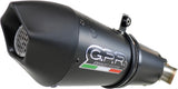 Tubo De Escape Con Homologación Acústica Gp Evo4 Titano Negro - Gpr Compatible Con Ktm 890 Adventure (2021-2023)