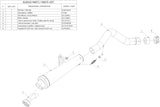 Tubo De Escape Sin Catalizador Y Con Homologación Acústica X-Cone Acero - Mivv Compatible Con Honda Hornet 600 (2003-2006)