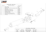 Tubo De Escape Con Catalizador Y Homologación Acústica Oval Acero - Mivv Compatible Con Honda Cbf 600 (2004-2010)