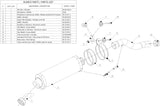 Tubo De Escape Con Homologación Acústica Oval Acero - Mivv Compatible Con Honda Xlv 700 Transalp (2008-2013)