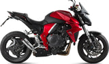 Tubo De Escape Con Homologación Acústica Double Gun Acero - Mivv Compatible Con Honda Cb 1000 R (2008-2017)