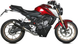 Sistema De Escape Completo Con Catalizador Y Homologación Acústica Gppro Carbono - Mivv Compatible Con Honda Cb 125 R (2021-2024)