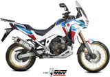 Tubo De Escape Con Homologación Acústica Dakar Acero - Mivv Compatible Con Honda Crf 1100 L Africa Twin (2020-2023)