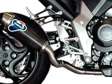 Tubo De Escape Con Homologación Acústica Conical Carbono - Termignoni Compatible Con Honda Cb 1000 R (2008-2017)