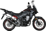 Exhaust Tip With Noise Certification Oval Carbon Carbon - Mivv Compatible With Honda Cb 500 X (2021-2024)