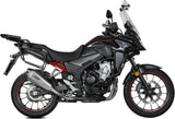 Tubo De Escape Con Homologación Acústica Delta Race Acero Carbono - Mivv Compatible Con Honda Cb 500 X (2021-2024)