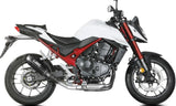 Sistema De Escape Completo Sin Catalizador Y Con Homologación Acústica Gppro Carbono - Mivv Compatible Con Honda Cb 750 Hornet (2023-2024)